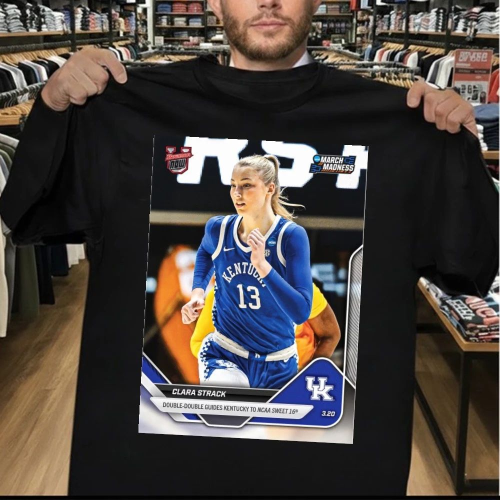 Clara Strack – 2025-26 Bowman U NOW Basketball Poster Shirt