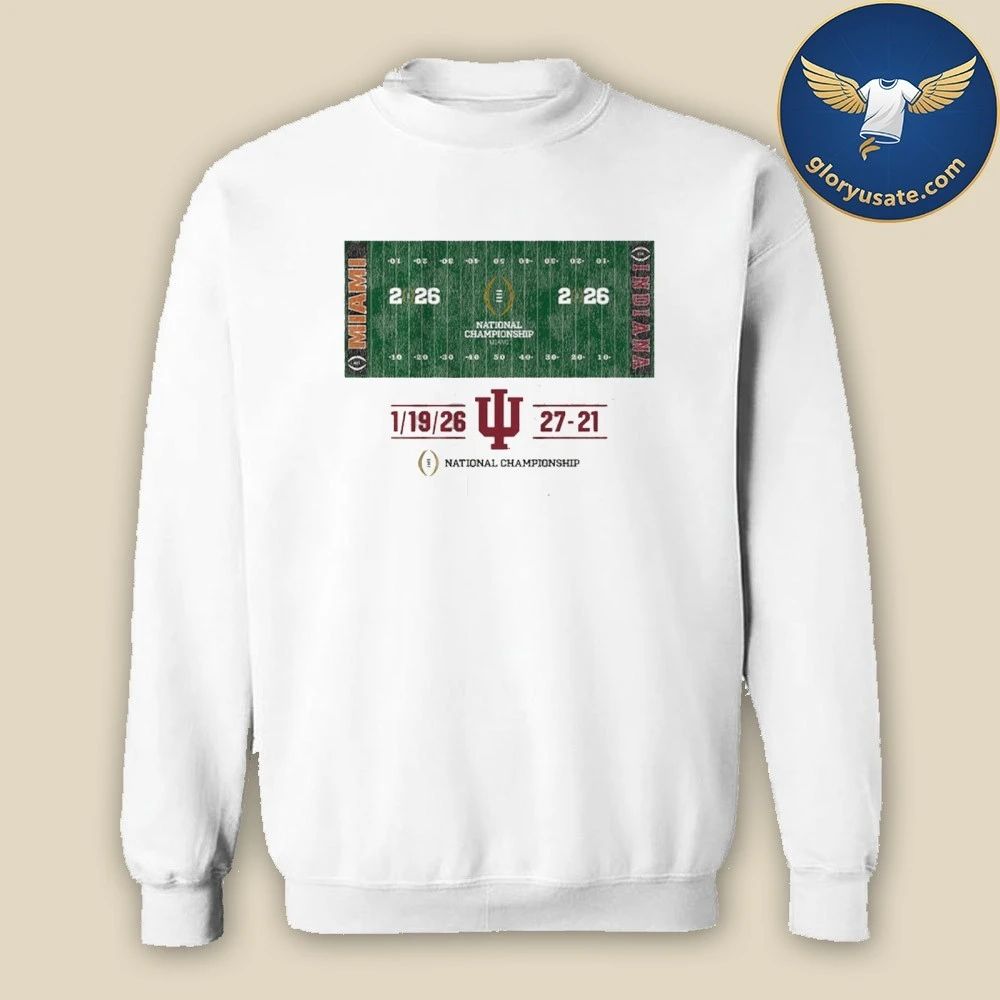 Indiana Football CFP National Champions Field Shirt