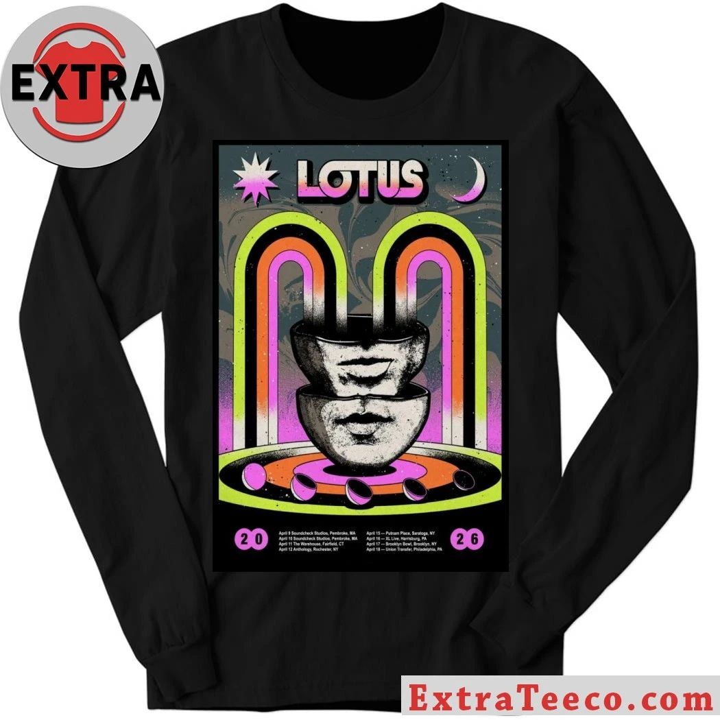 Lotus April 2026 Tour Poster Shirt