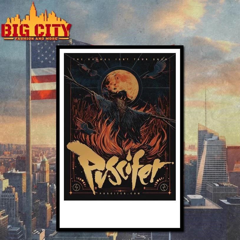 Puscifer The Normal Isn’t Tour 2026 VIP Poster Shirt