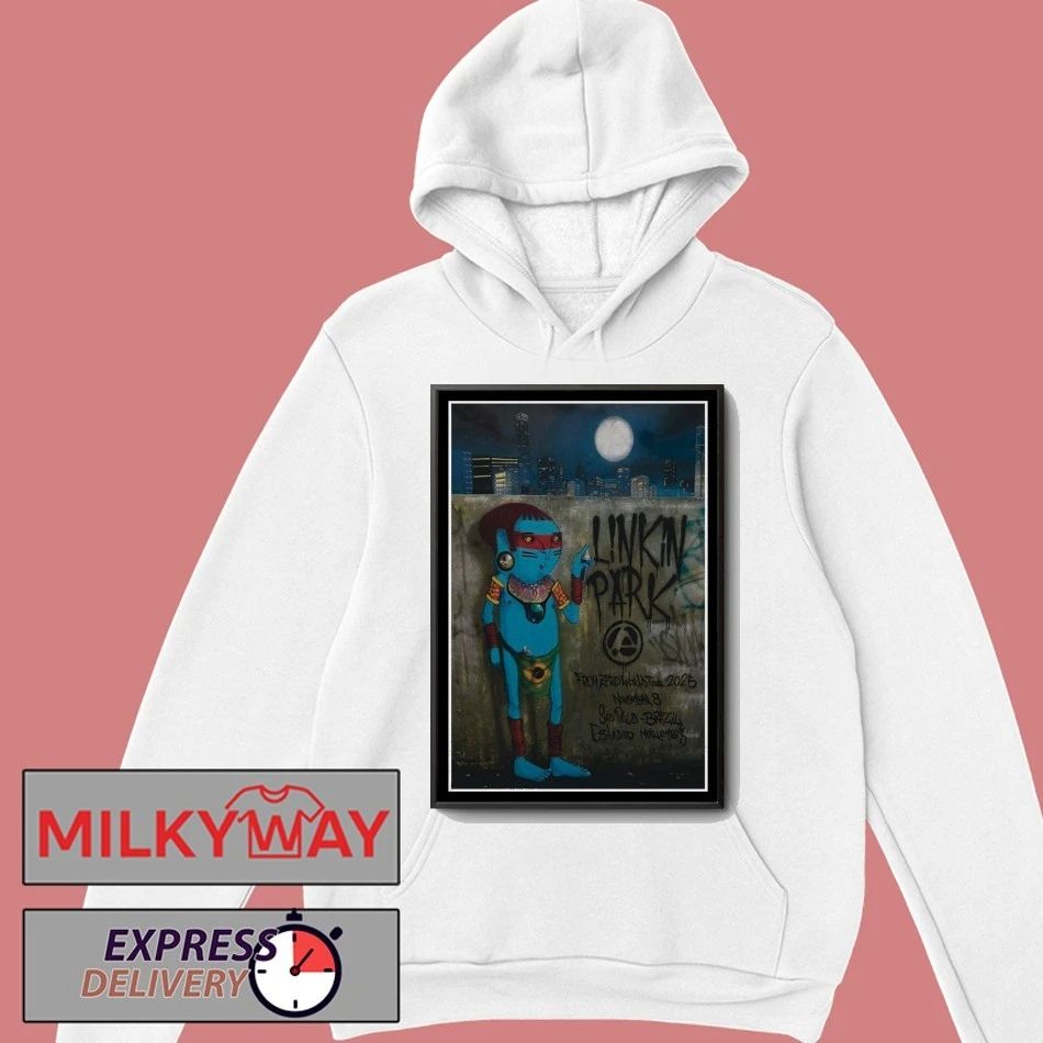 Linkin Park Morumbi Stadium São Paulo, SP Brazil Poster shirt