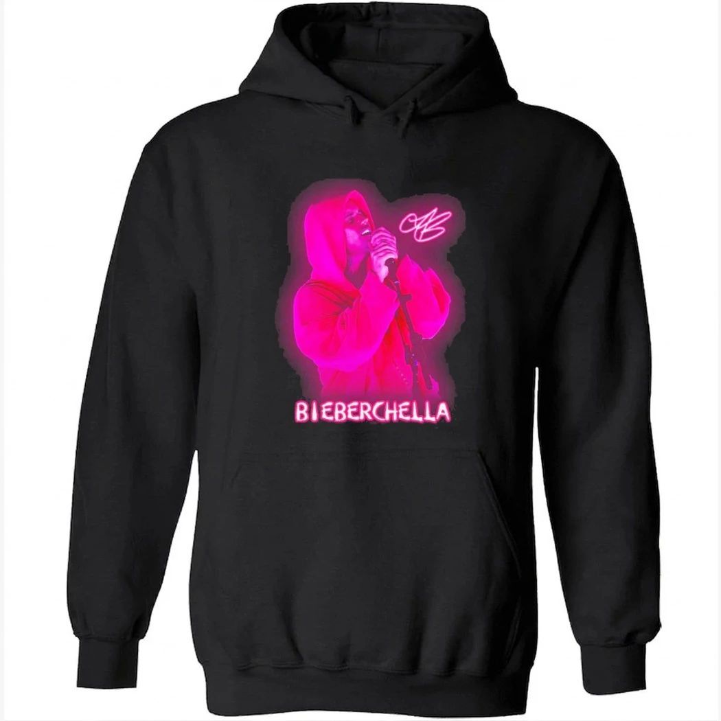 Justin Bieberchella Iconic signature graphic shirt