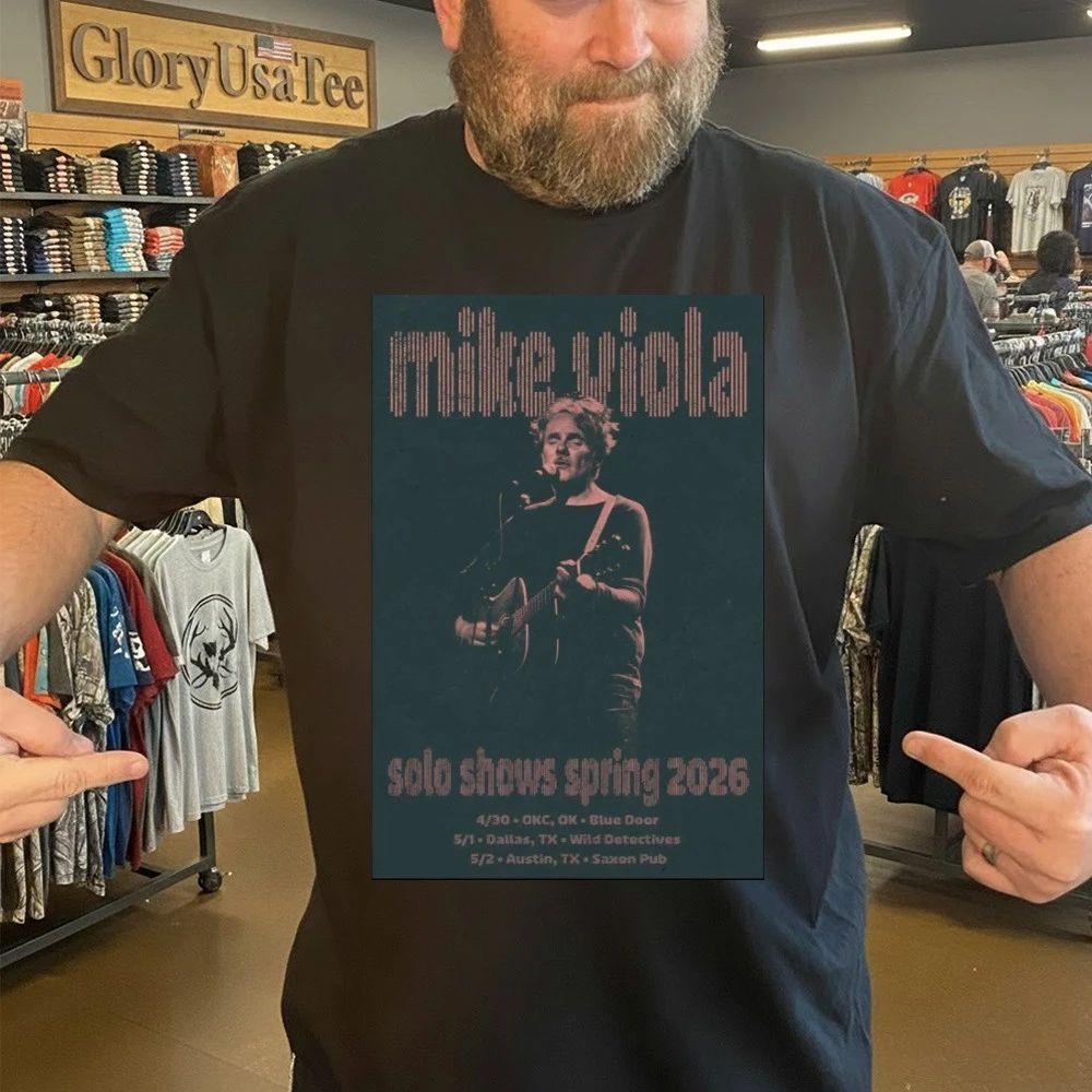 Mike Viola Solo Spring 2026 Tour Shirt