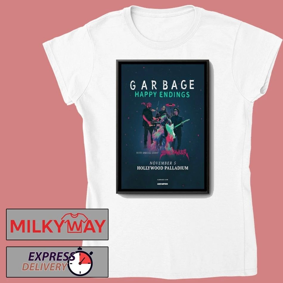 Garbage Tour Los Angeles, CA Nov 05 2025 Poster shirt