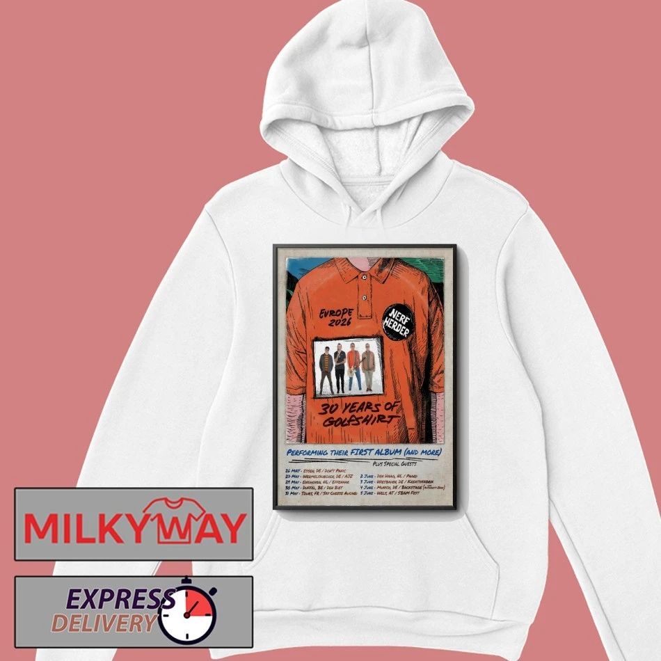 Nerf Herder Poster Tour EU 2026 shirt