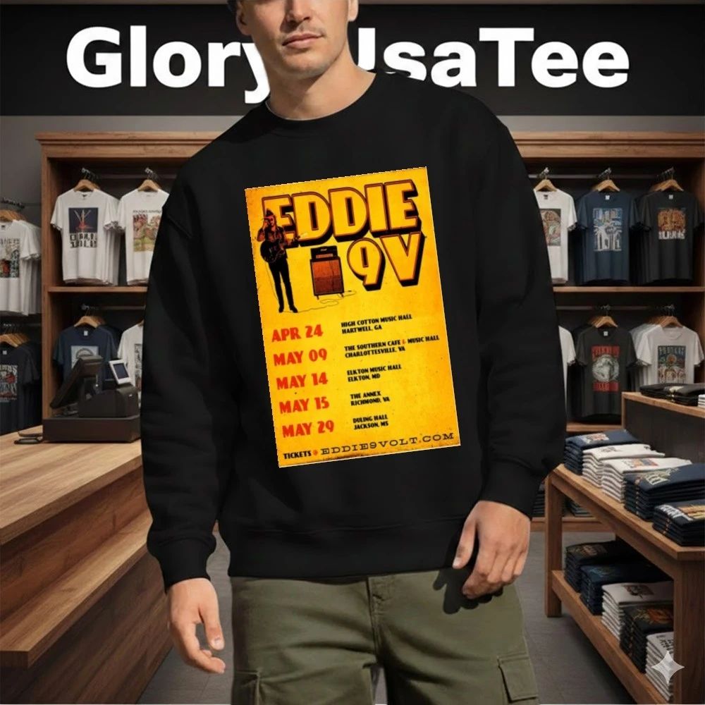 Eddie 9V Tour 2026 Poster Shirt
