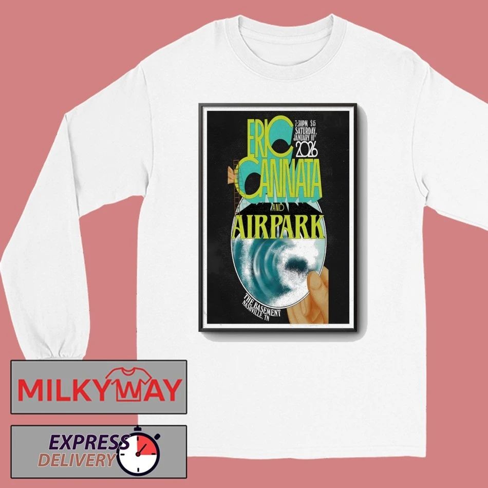 Eric Cannata The Basement in Nashville TN Jan 10 2026 Poster shirt