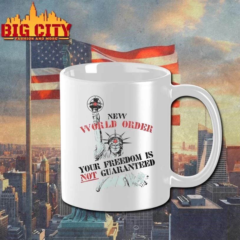New World Order Your Freedom Is Not Guaranteed Graphic Shirt