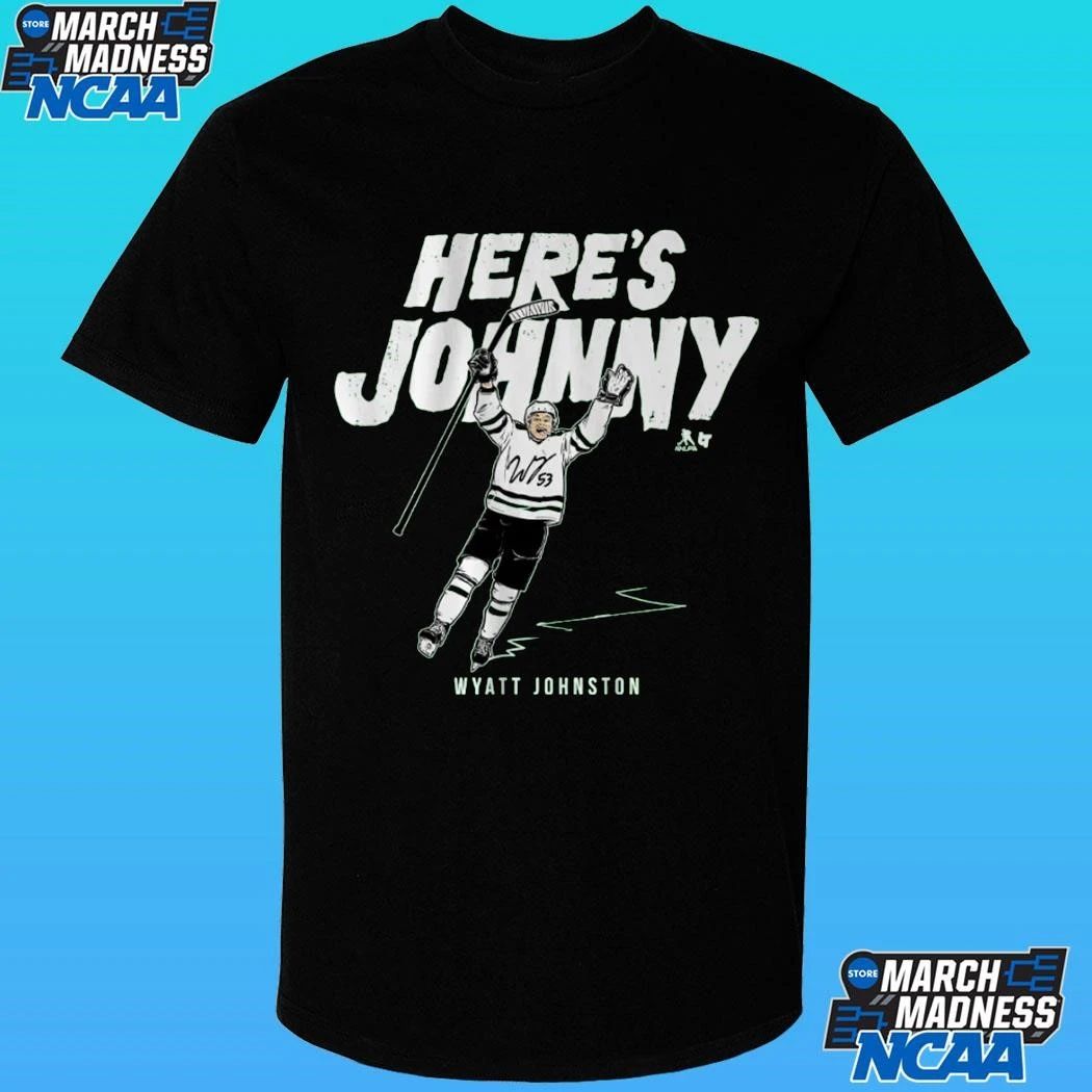 Dallas Stars Wyatt Johnston Here’s Johnny Shirt