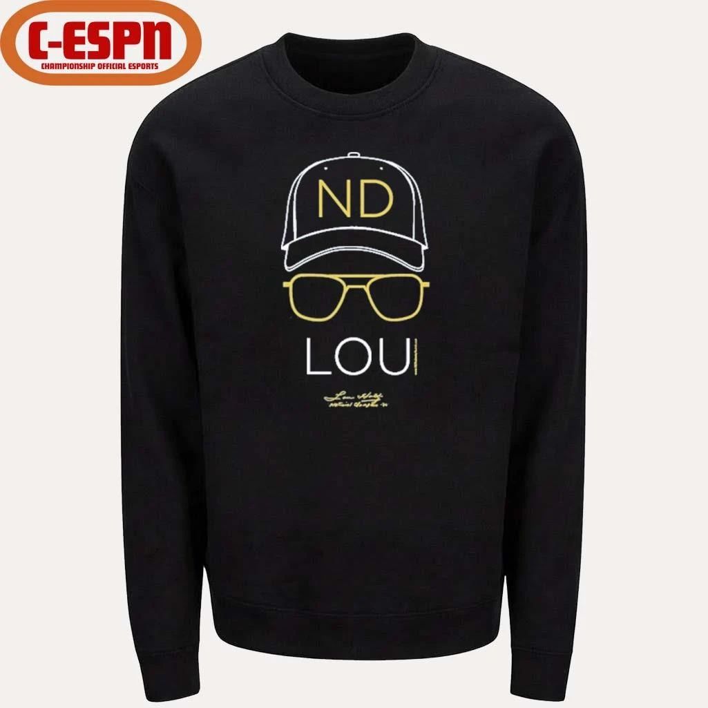 Lou Holtz Hat and Glasses T-Shirt