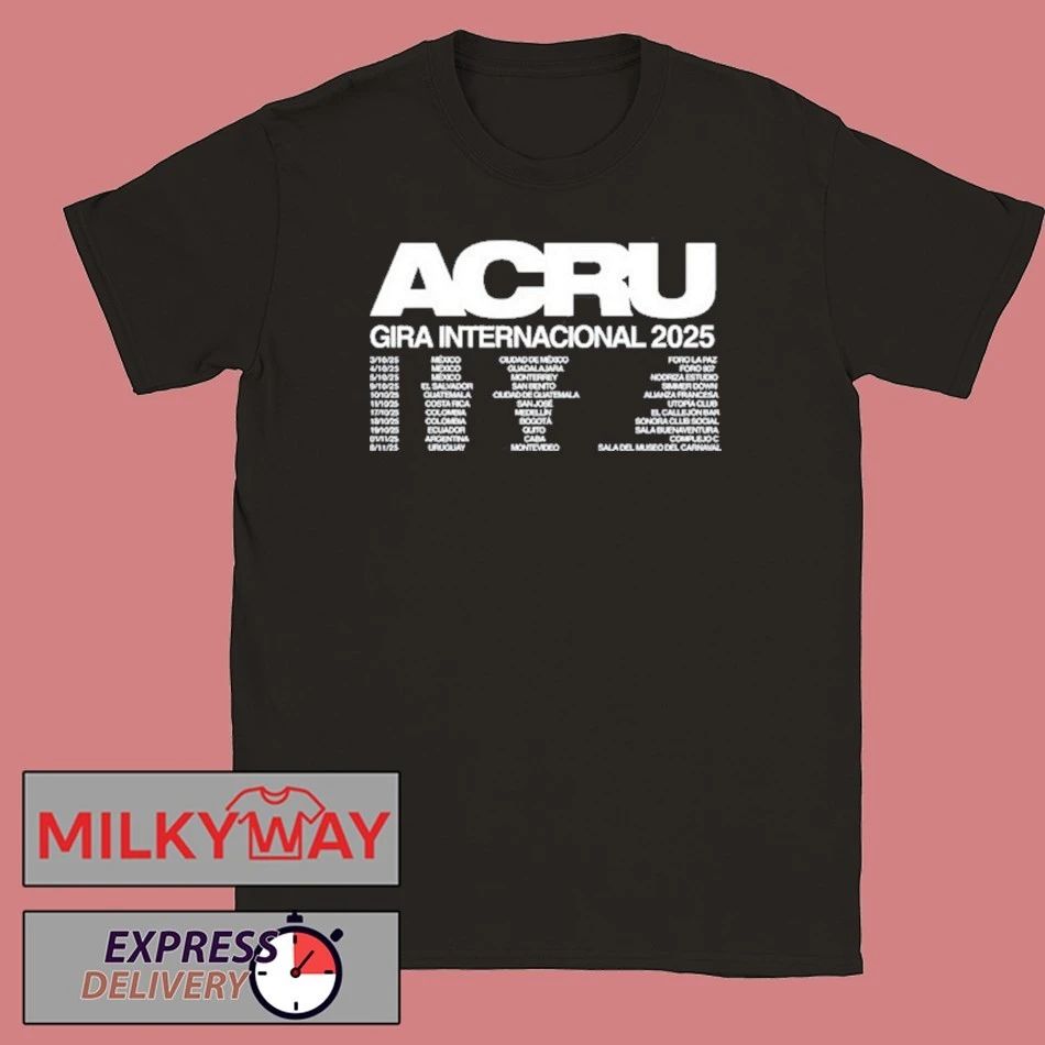 ACR1UNO Gira Internacional Tour 2025 shirt