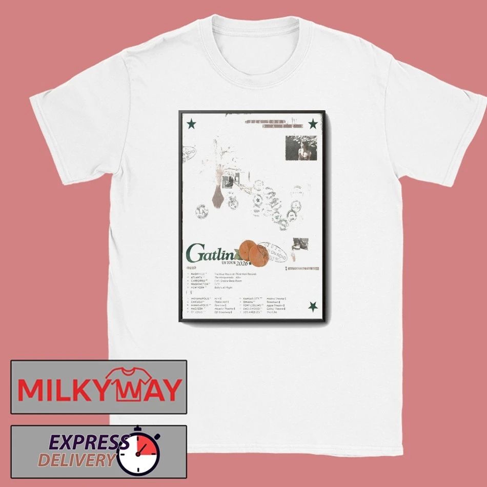 Gatlin US Tour 2026 Poster shirt