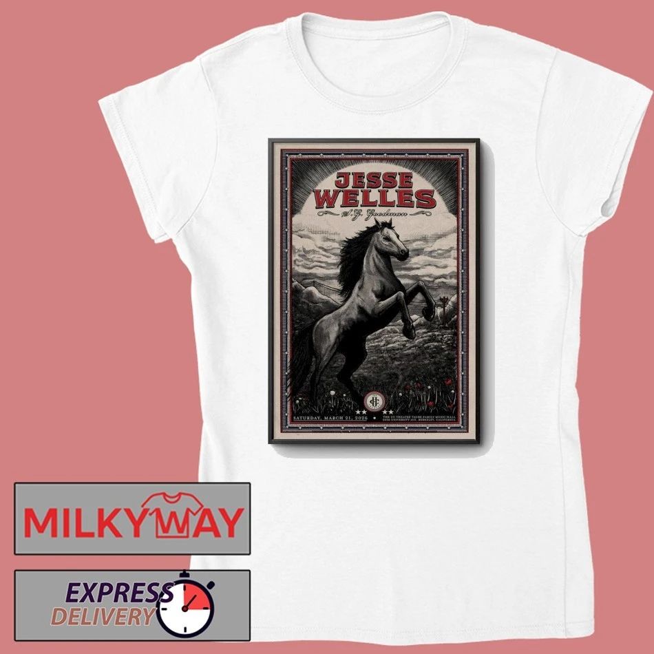Jesse Wellles In Berkeley CA On Mar 21 2026 Poster shirt