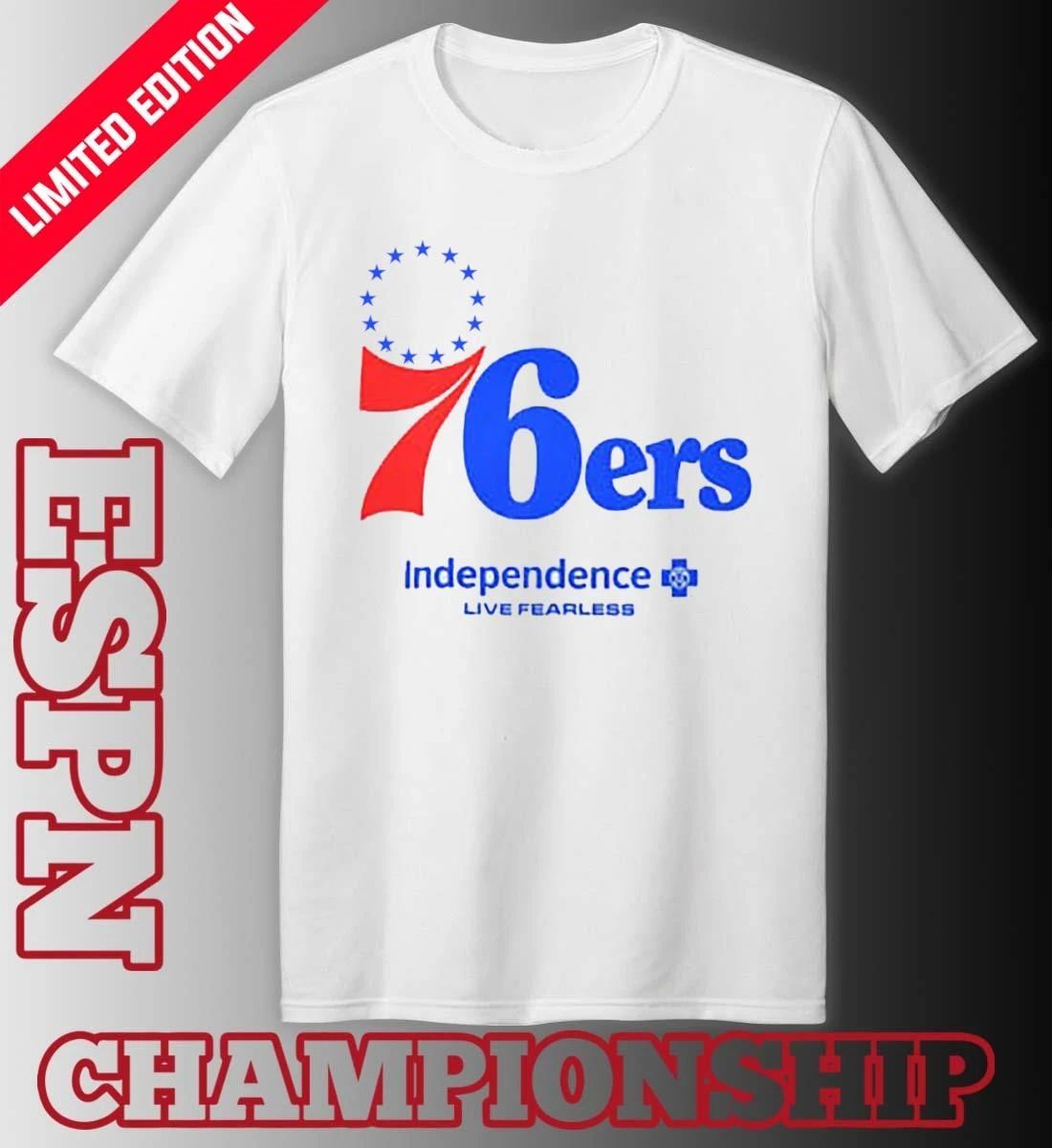 Philadelphia 76ers Independence Live Fearless Shirt