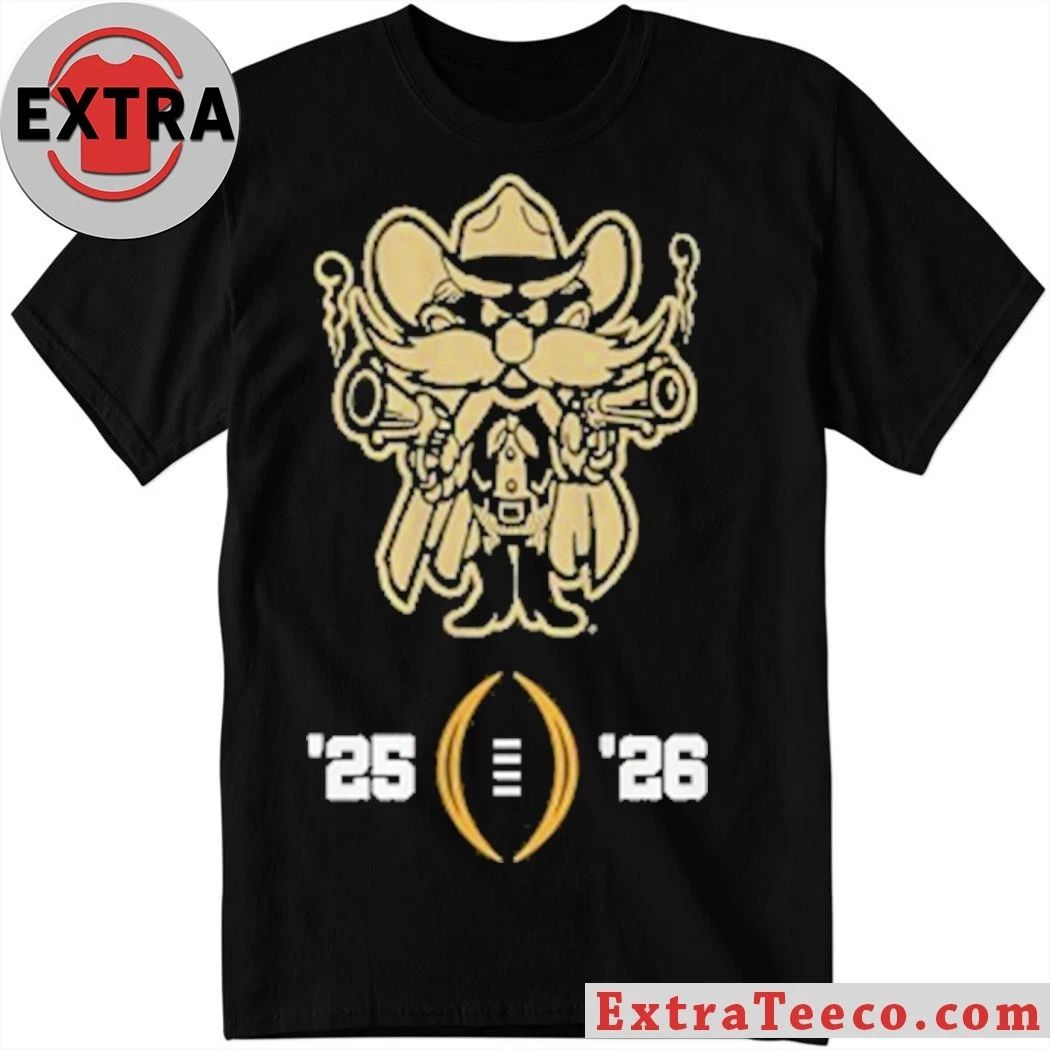 Original The Raider Red mascot of Texas College of Technology Football Playoff 2025-26 Shirt