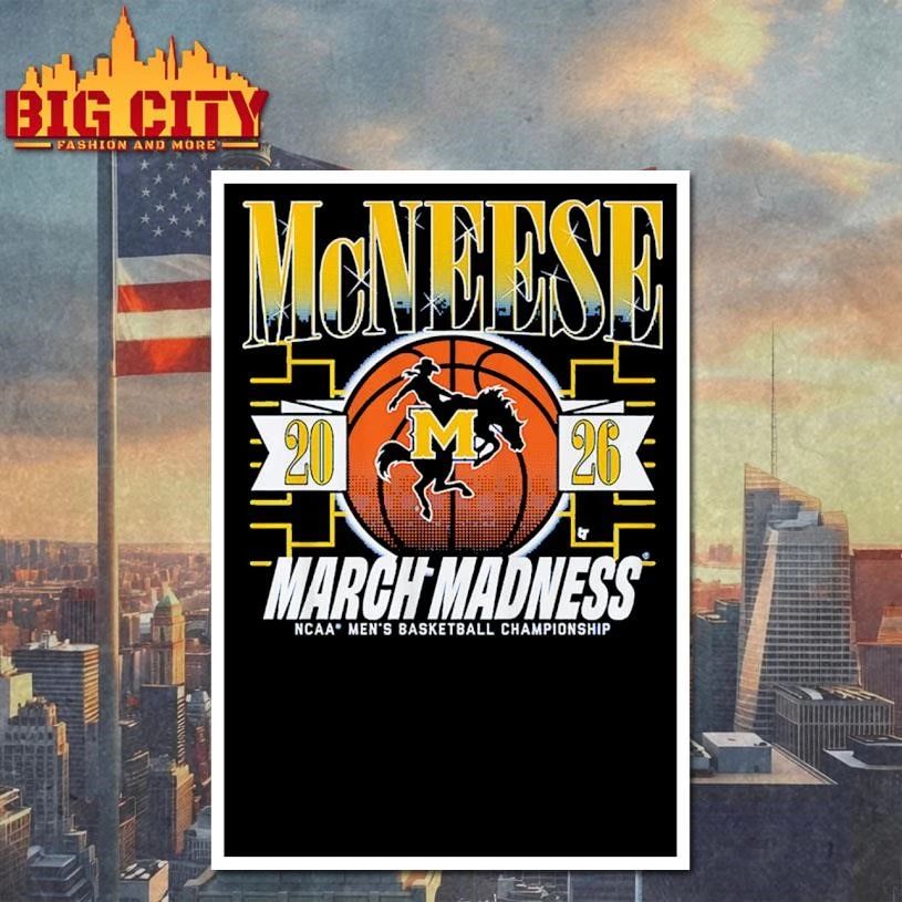 McNeese Cowboys MBB 2026 March Madness Shirt