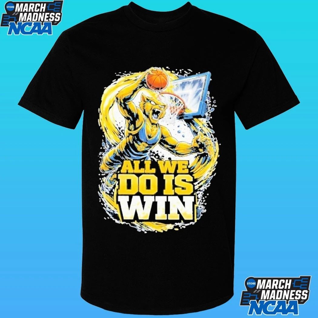 Michigan Wolverines Basketball All We Do Is Win Mascot Michigan Shirt