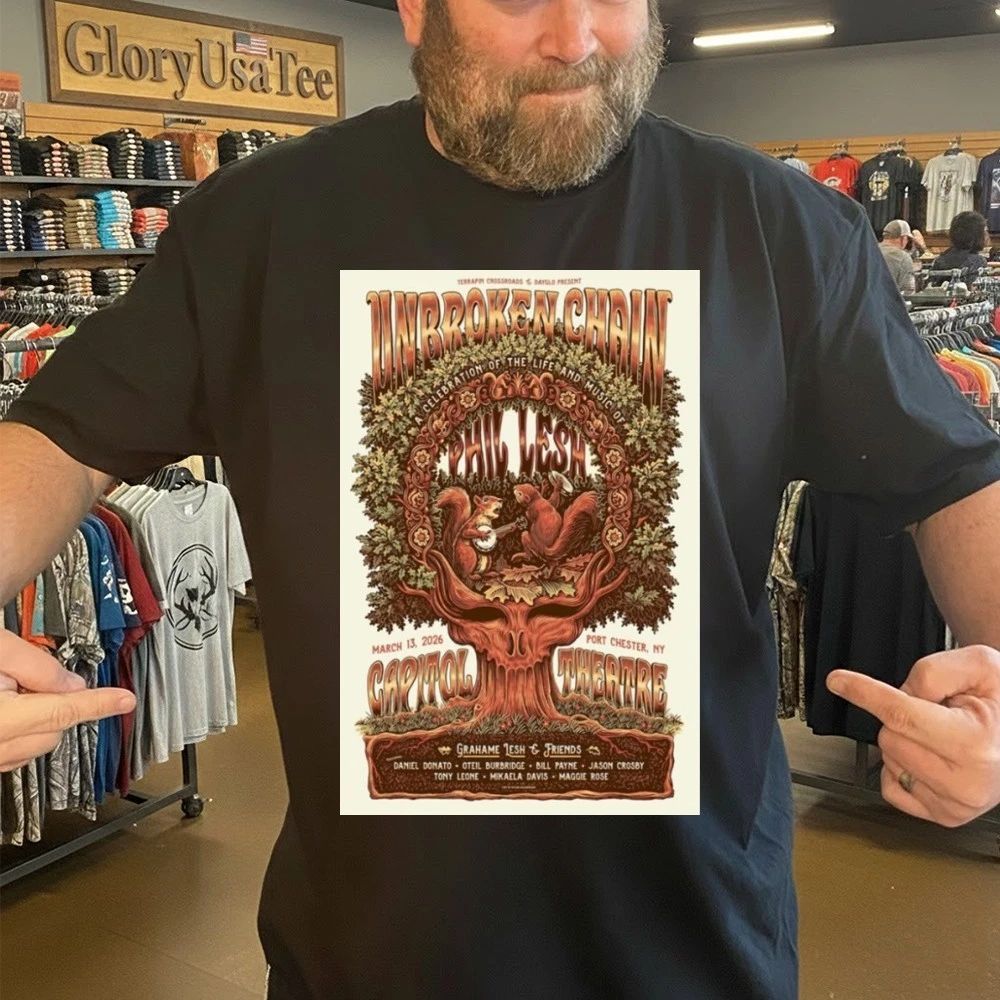 Phil Lesh March 13 2026 Port Chester, NY Poster Shirt