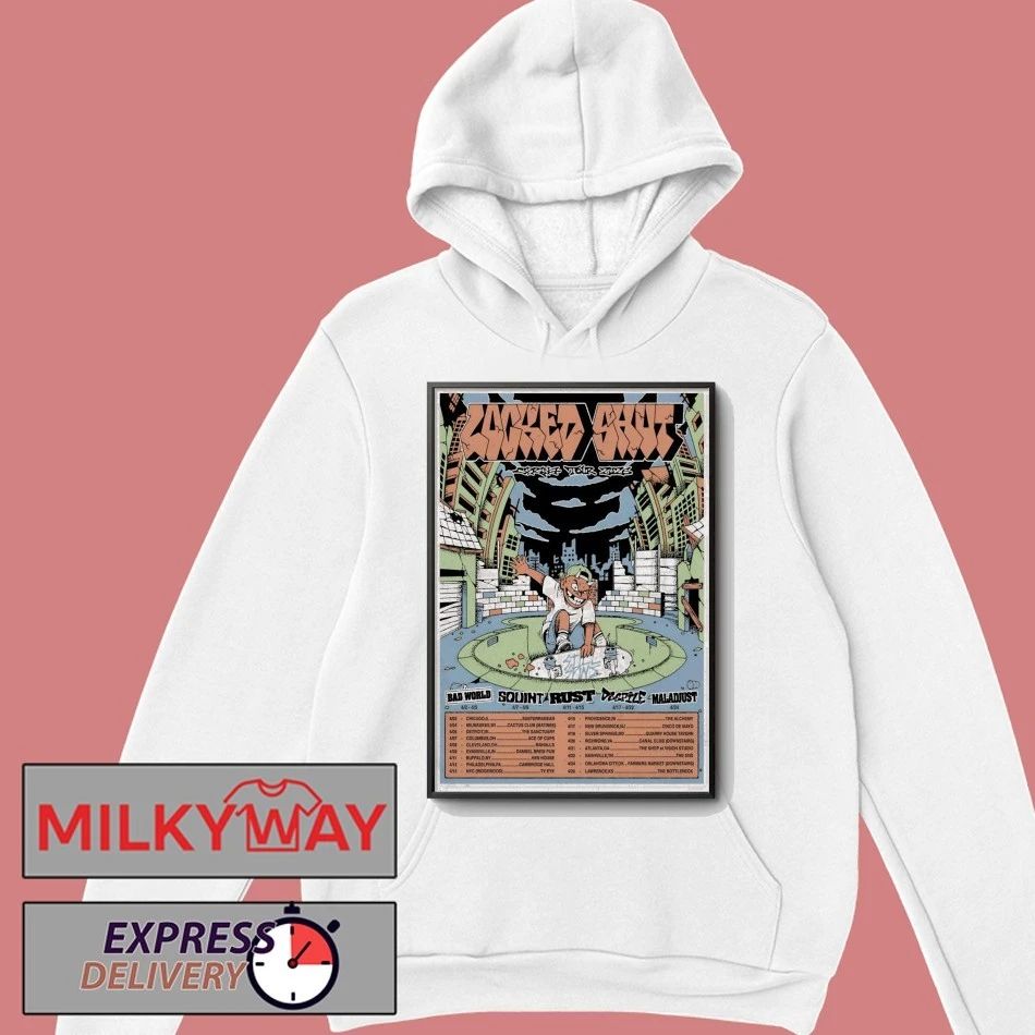 Poster LOCKED SHUT Tour Spring 2026 shirt