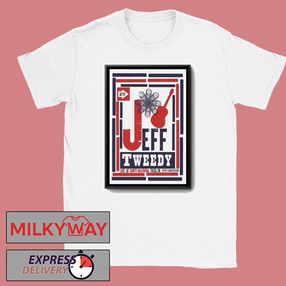 Jeff Tweedy Cain’s Ballroom Tulsa OK Tour Poster shirt