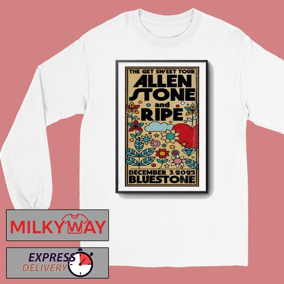 Allen Stone And Ripe Dec 3 2025 In Columbus OH Poster shirt