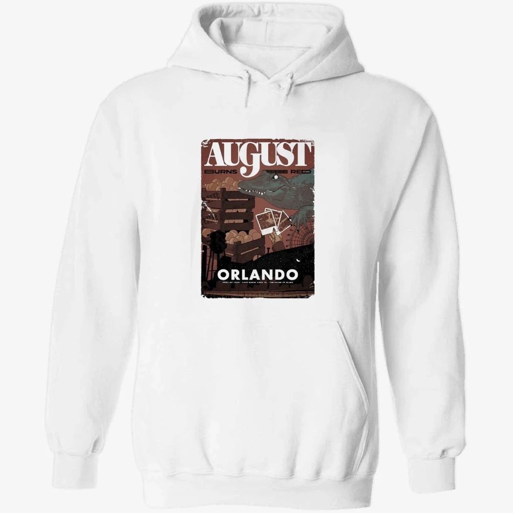 August Burns Red Lake Buena Vista Florida 2026 Venue Poster At The House Of Blues On April 16 2026 T-Shirt