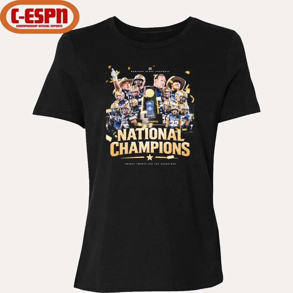 Montana State football FCS National champions poster shirt