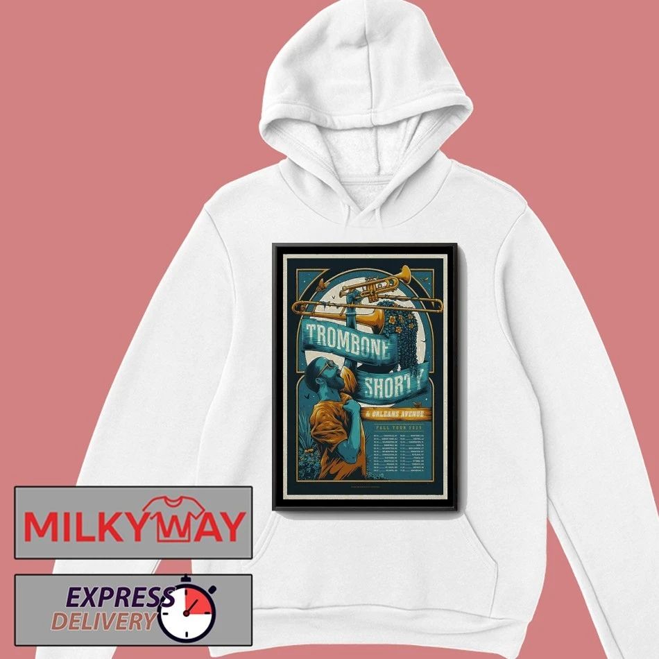 Tour 2025 Troy Andrews & Orleans Avenue Fall Poster shirt