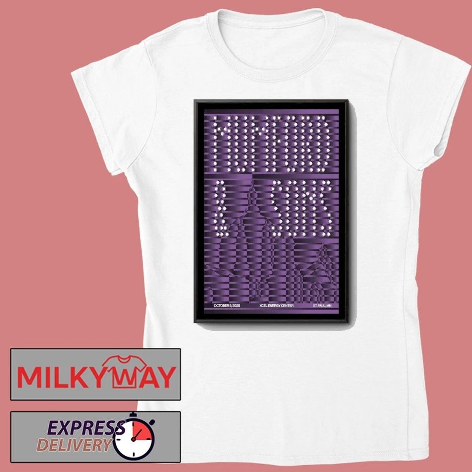 Mumford & Sons Oct 9, 2025 XCEL Energy Center. Saint Paul, MN Poster shirt