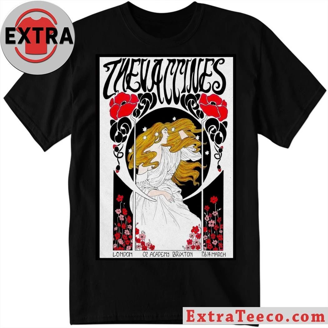 The Vaccines Mar 13-14 2026 Poster London Shirt
