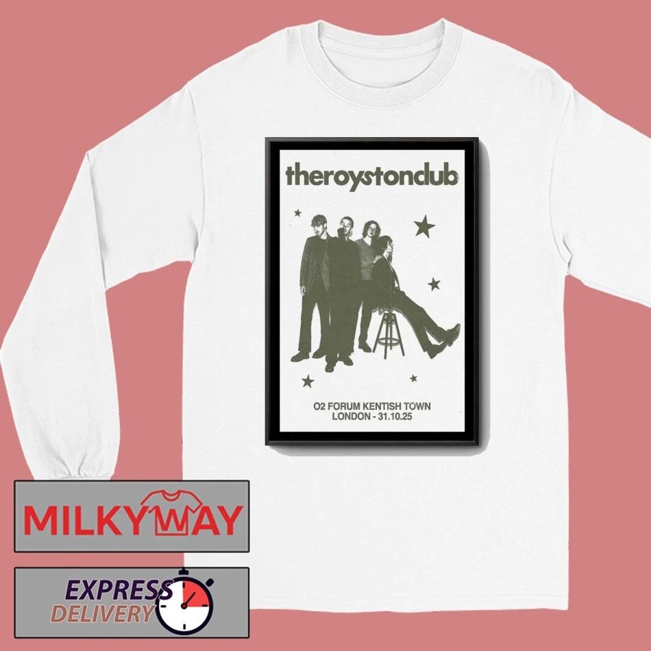 The Royston Club October 31, 2025 O2 Forum Kentish Town, London, UK Poster shirt