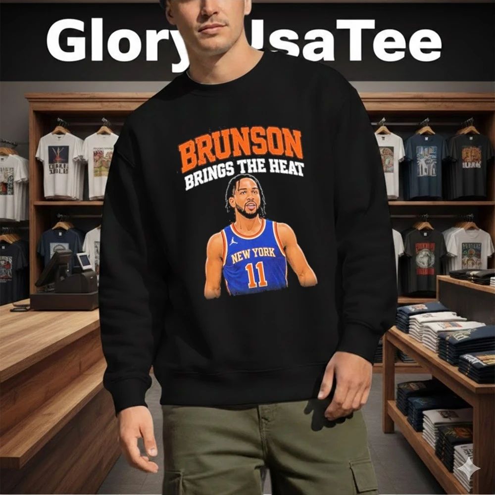 Jalen Brunson 11 Knicks Brings the Heat Vintage Fan Shirt