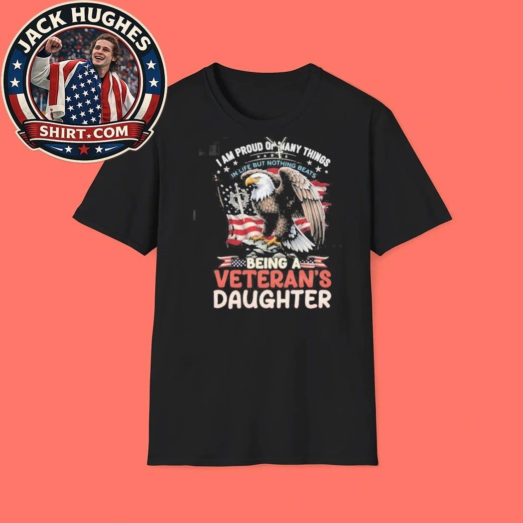 Proud Veteran #8217 S Daughter American Flag Eagle Shirt