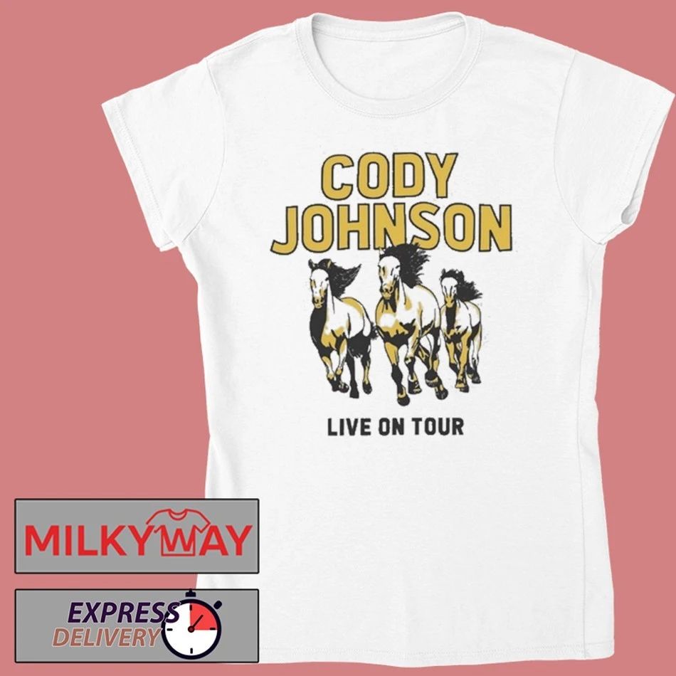 Cody Johnson Horses 2026 Tour T-Shirt