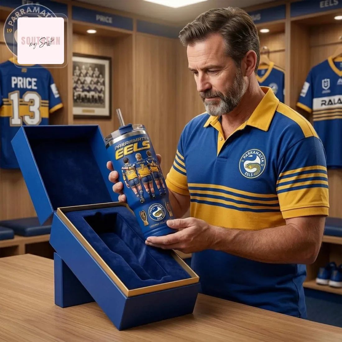 Parramatta Eels Legends Collection Premium Insulated Handled Tumbler