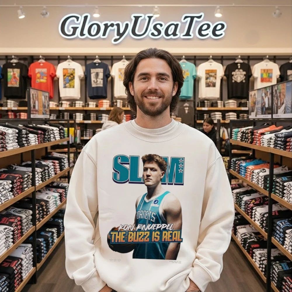 Charlotte Hornets Kon Knueppel SLAM Shirt