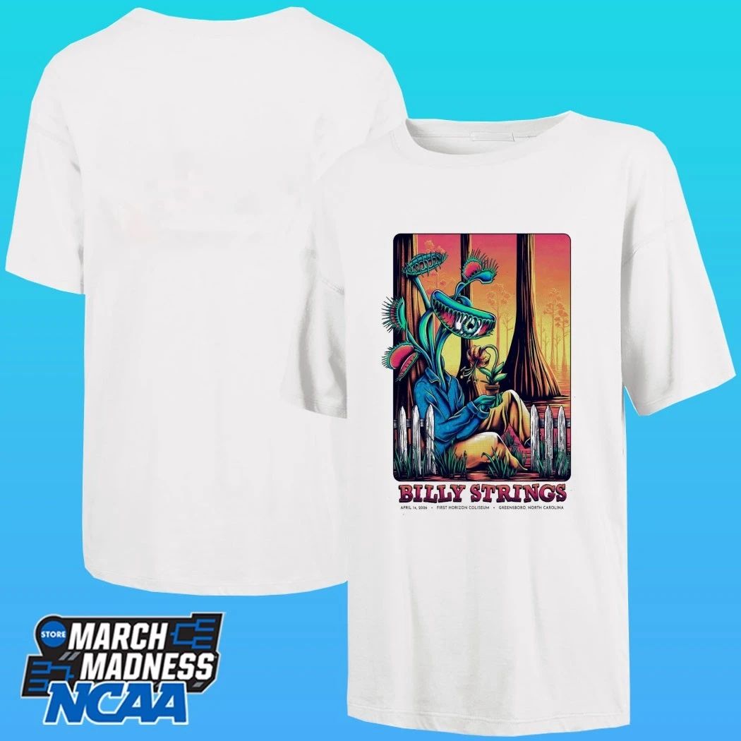 Billy Strings April 14 2026 First Horizon Coliseum In Greensboro Nc Shirt