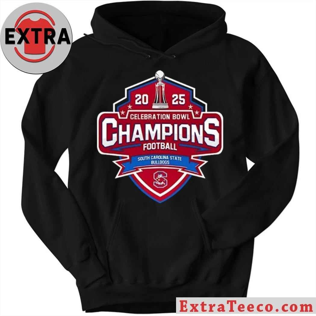 South Carolina State Bulldogs 2025 Celebration Bowl Champions South Carolina State defeated Prairie View A&M T-Shirt