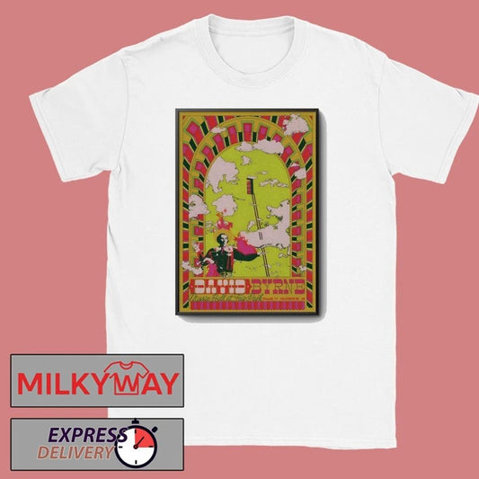 David Byrne Nov 28 2025 Music Hall At Fair Park Show Poster shirt
