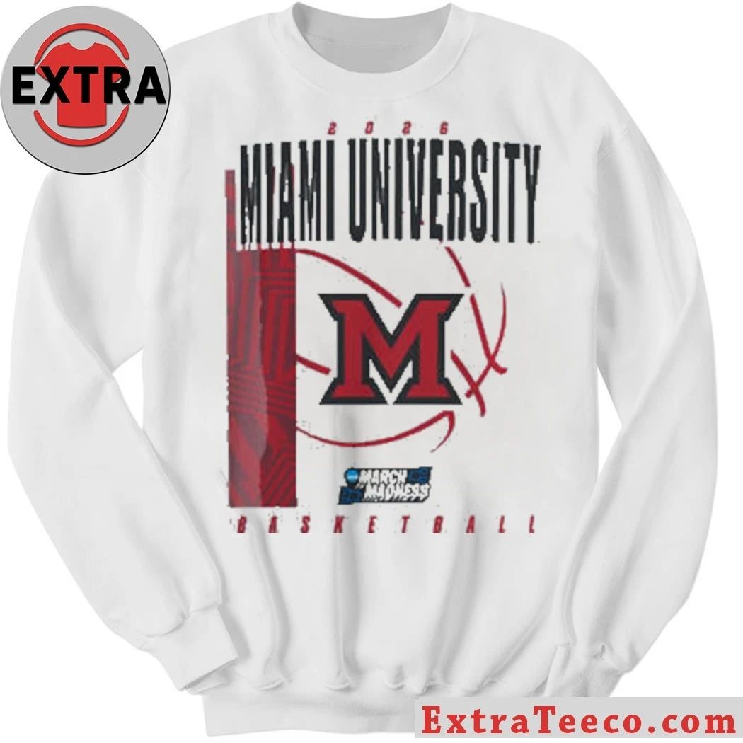 Original Miami RedHawks March Madness Basketball 2026 Logo Shirt