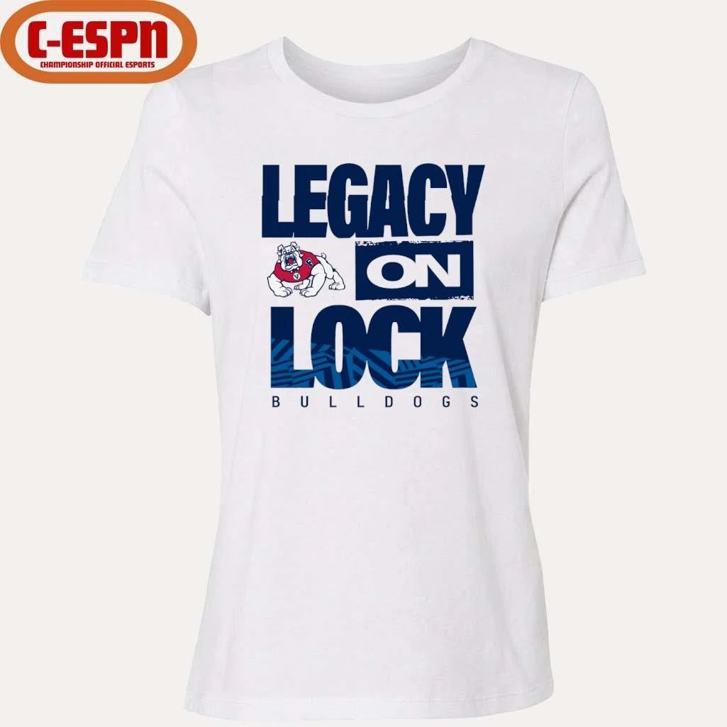 Fresno State Basketball Legacy On Lock Bench T-Shirt