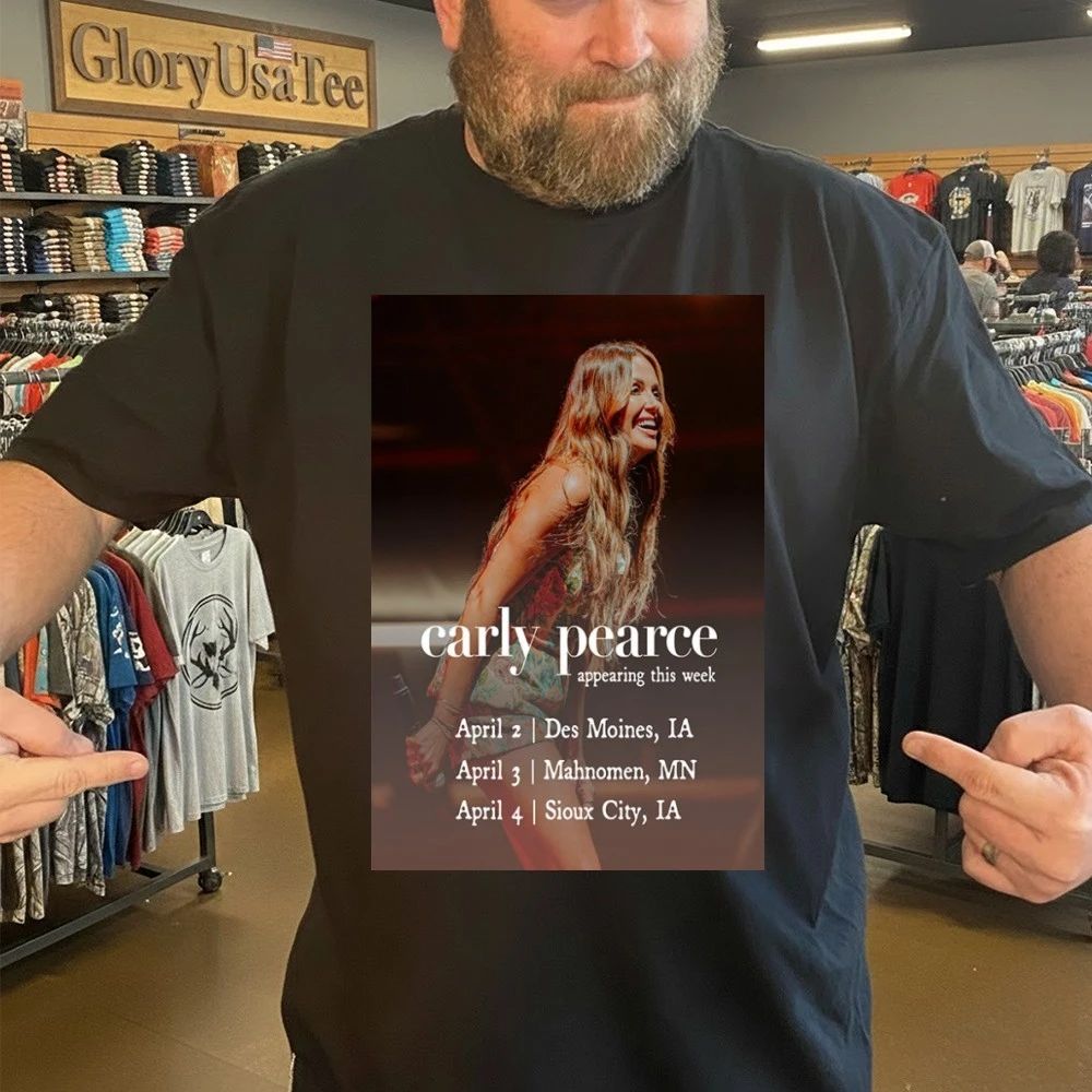 Carly Pearce Tour 2026 Poster Shirt