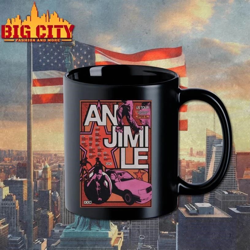 Anjimile 2026 US Tour Poster Shirt