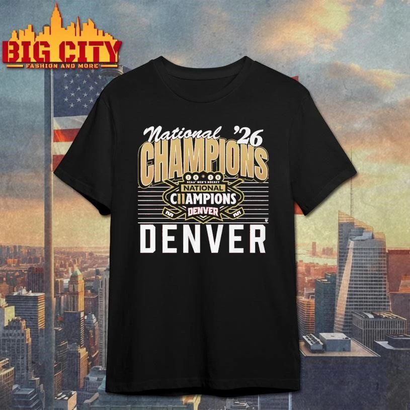 Denver Men’s Hockey 2026 National Champions Graphic Shirt