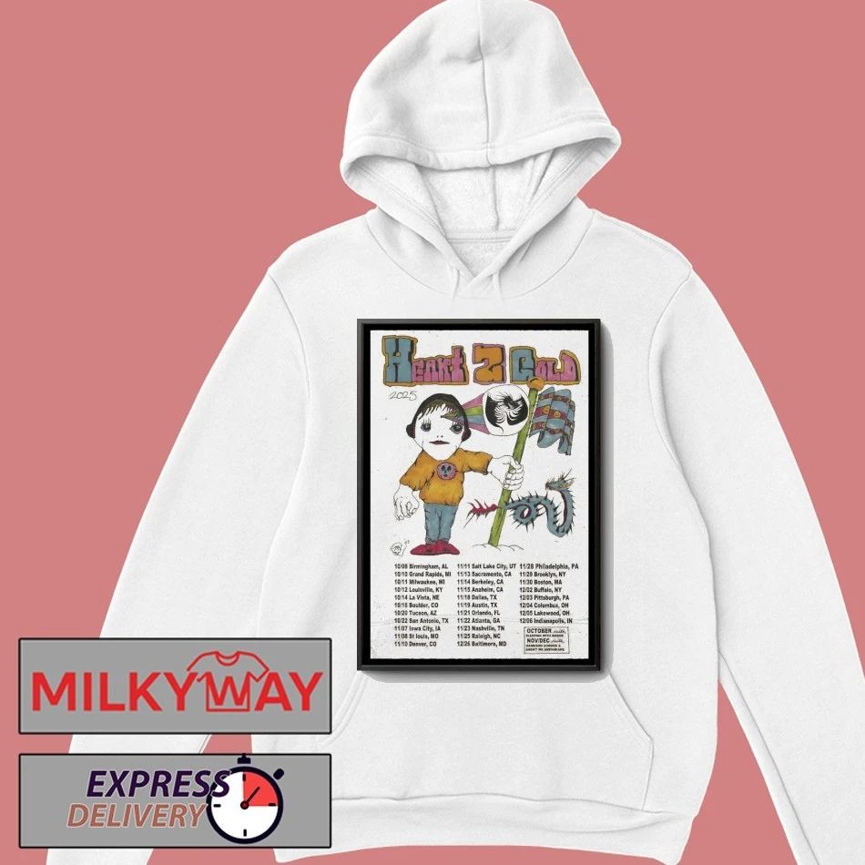 Heart To Gold American Tour This Fall 2025 Poster shirt