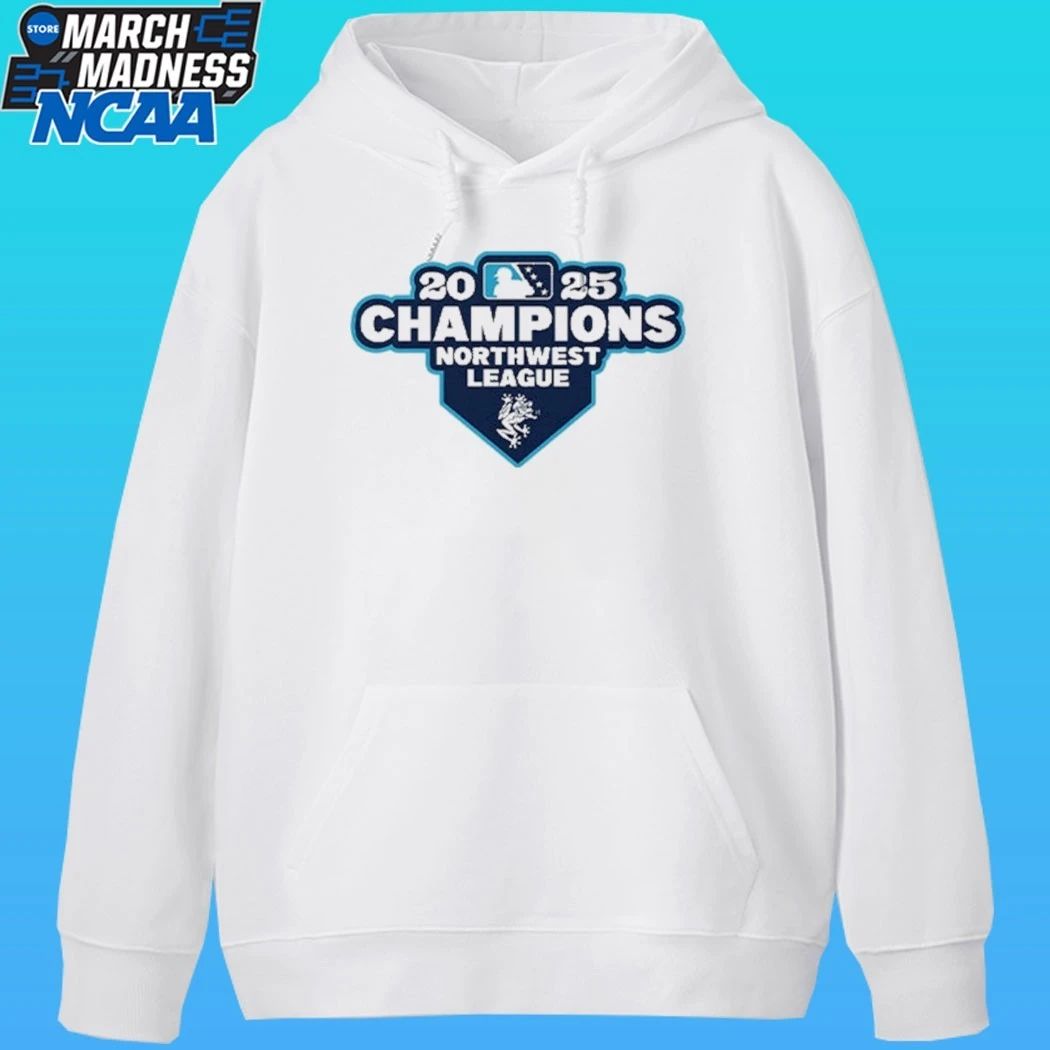 Everett Aquasox 2025 Northwest League Champions Shirt