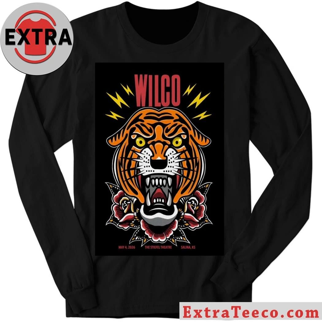 Wilco Salina KS Tour On May 4 2026 Poster Shirt