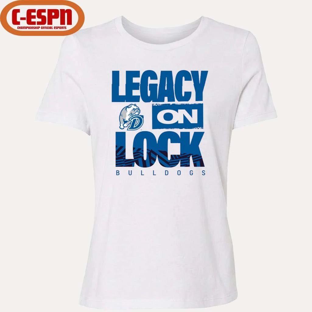 Drake Men’s Basketball Legacy On Lock Bench T-Shirt