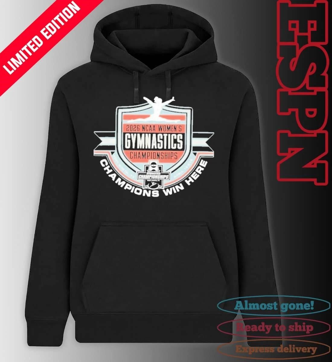 Champions Win Here 2026 NCAA Women’s Gymnastics Championship Finals Shirt