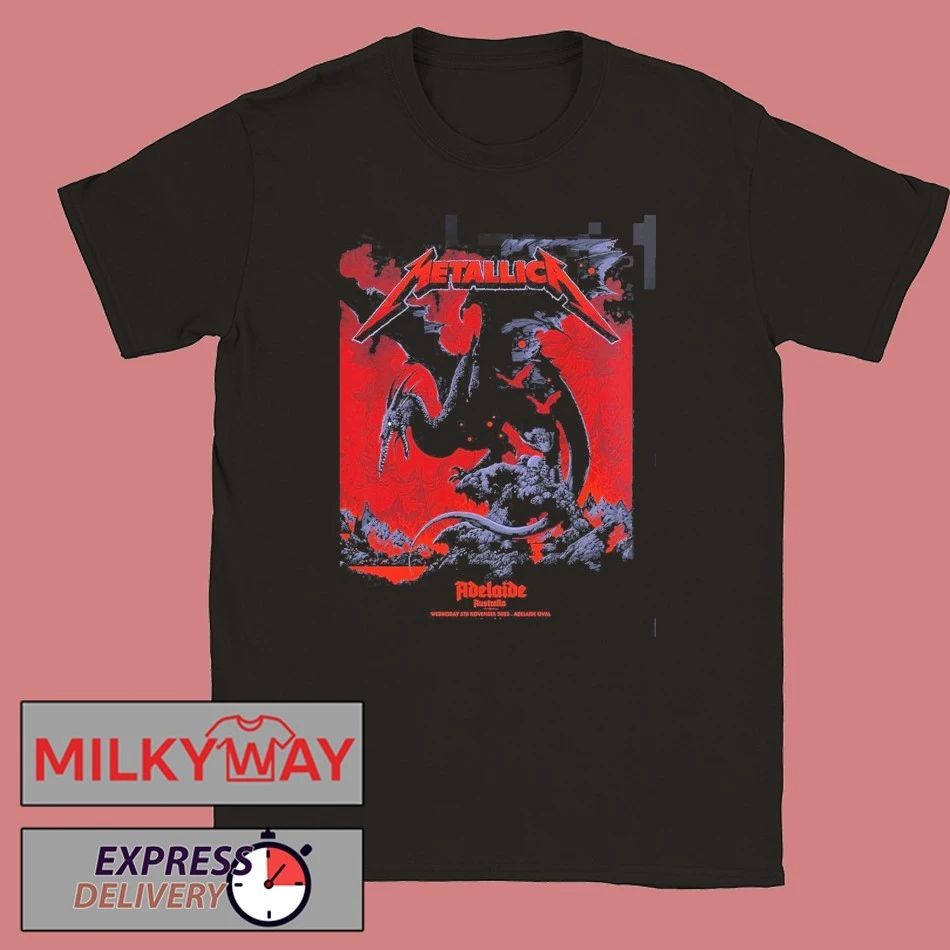 Metallica M72 Adelaide Australia wednesday 5th november 2025 shirt